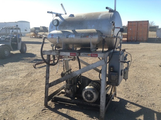 3 Phase Air Compressor on Stand