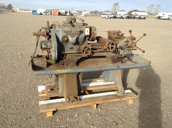 Warner and Swasey Lathe