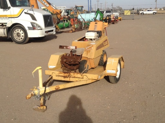 Case 60 Trencher w\Trailer