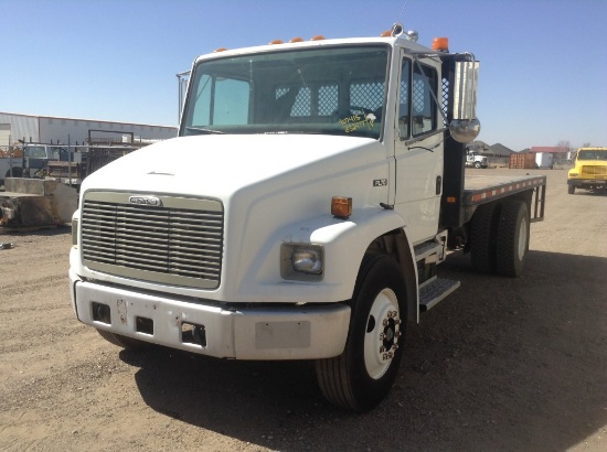 1998 Freightliner FL70 Flatbed Truck w/Lift Gate