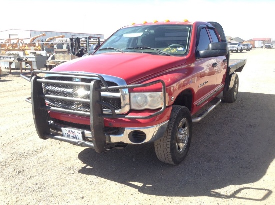2004 Dodge Ram Pickup 350 Ram Pickup 3500 Flatbed