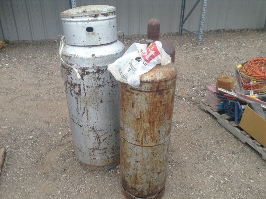 (3) Propane Tanks