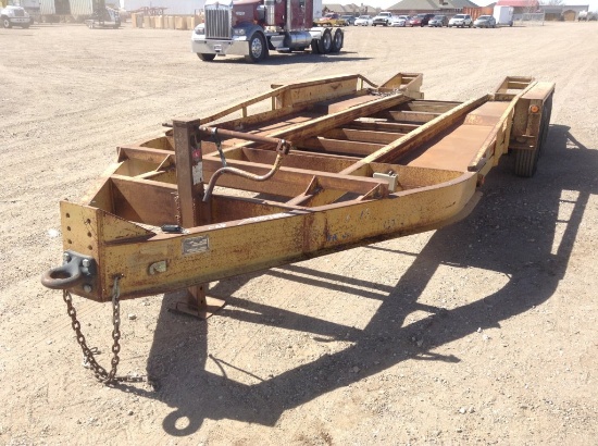 2003 Belshe Trailer Backhoe Trailer