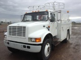 1996 International 4700 Single Cab Service Truck