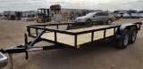 82 X 16 FH Light Trailer