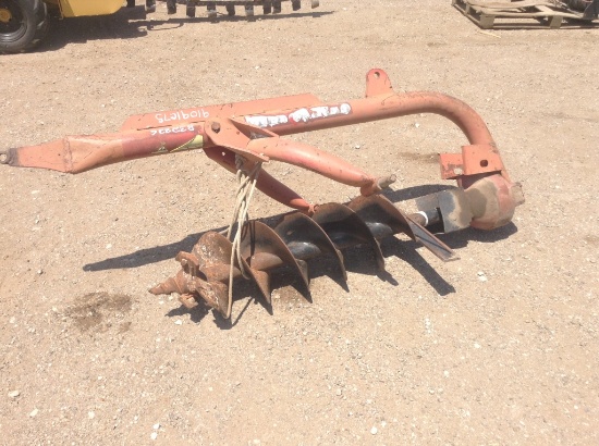 3 Point Auger Attachment w/Bit