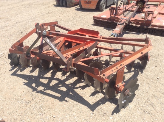 6' 3pt Disc Plow w/ Weed Cover Blades (Serviced)