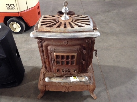 2 Top Cast Iron Parlor Stove