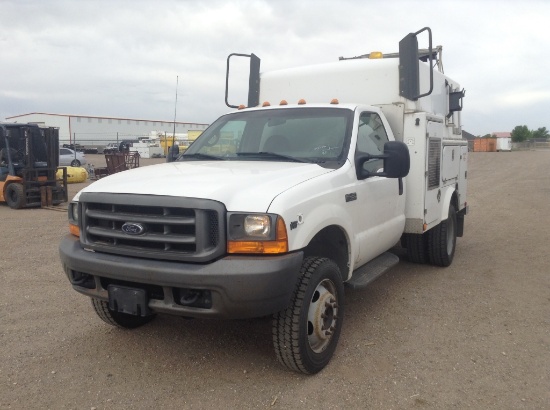 2000 Ford F-450 High Top Utility Truck