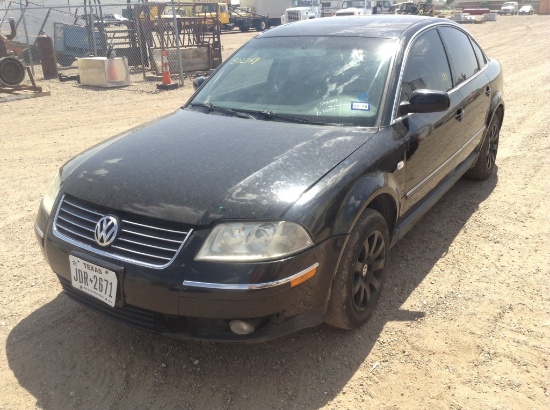 2002 Volkswagen Passat Sedan Car