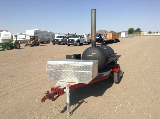 Smoker/Grill on Trailer