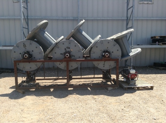 3 Wire Electric Line Puller w/Hydraulic Pump