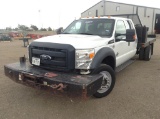2012 Ford F-550 Quad Cab Flatbed Dually