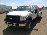 2007 Ford F-450 Quad Cab Flatbed Dually