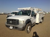 2005 Ford F-550 Single Cab Service Truck