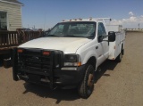 2004 Ford F-450 Single Cab Service Crane Truck