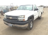2005 Chevrolet 2500 Single Cab Service Truck