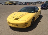 2002 Pontiac Firebird Hatchback Car