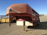 1989 Hillsboro Livestock Trailer