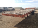 1971 Hobbs Flatbed Trailer