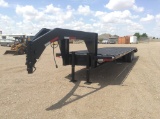 1987 Big Tex Utility Flatbed Trailer