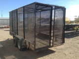 Homemade Trash Trailer