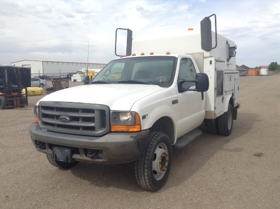2000 Ford F-450 High Top Service Truck