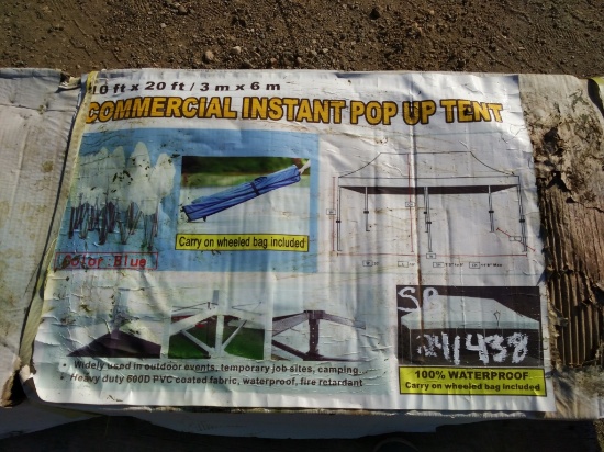 Commercial Instant Pop Up Tent 10'x20'