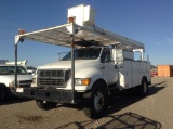 2003 Ford F-750 Single Cab Bucket/Service Truck