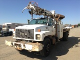 2001 GMC C7500 Digger/Setter Pole Truck