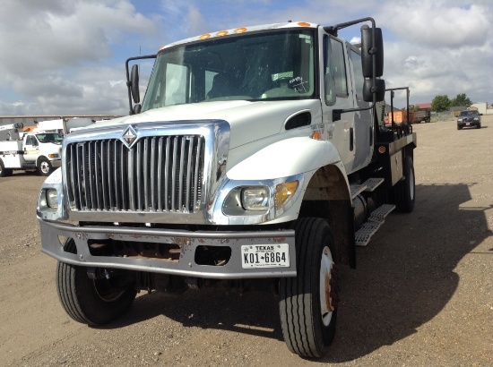 2007 International 7300 Quad Cab Compressor Truck