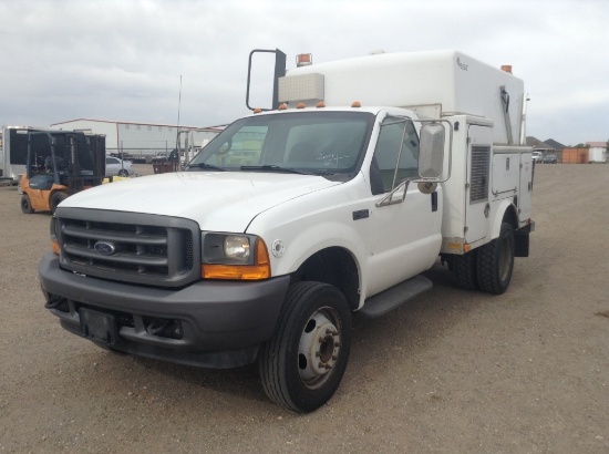 2001 Ford F-450 High Top Service Truck