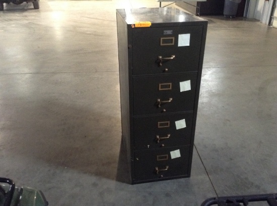 Shaw Walker Fire Proof Filing Cabinet