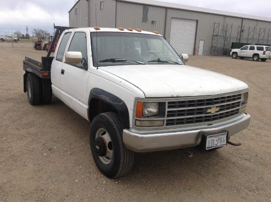 1992 Chevrolet 3500 Single Cab Service Truck