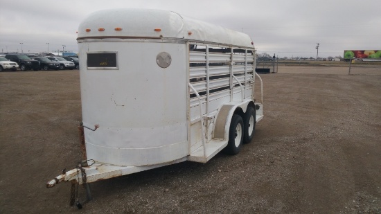 1988 Shopemade Livestock Trailer