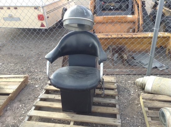 Salon Chair w/Hair Dryer