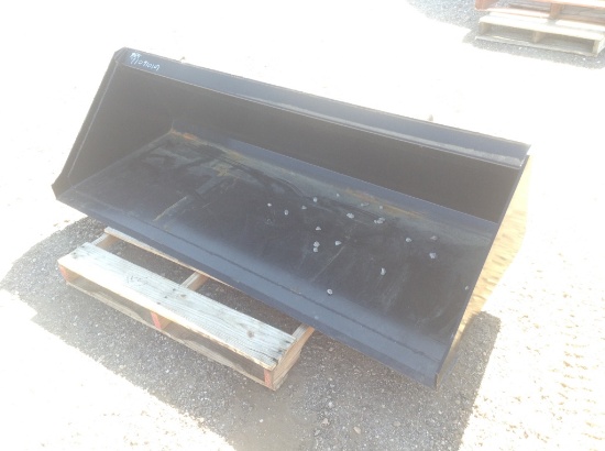 NEW 72" Smooth Bucket Fits Skid Steer