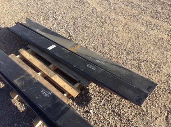 Set of Brute 7' Pallet Fork Extensions