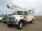 2006 International 7400 Chassis with Aerial Lift Hi-Ranger 55' Double Bucket Lift, Serial no. 205092