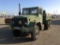 1966 Army Single Cab  Dump Truck MFN: 022513716 Was Running When Parked, Needs Brake Hose & Fitting.
