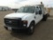 2008 F-350 Crew Cab 1T Dump RWD V8 , Fuel Type: G , Transmission: Automatic , Color: White , ODO Rea
