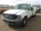 2004 Ford F-350 Service Truck RWD V8 , Fuel Type: G , Transmission: Automatic , Color: White , ODO R