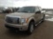 2012 Ford F-150 F-150 Truck 4X4 V8, 5.0L , Fuel Type: F , Transmission: A6 , Color: Tan , ODO Reads: