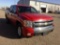 2007 Chevrolet Silverado Pickup Truck 4WD V8, 5.3L , Fuel Type: F , Transmission: A4 , Color: Red ,