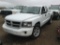 2008 Dodge Dakota Pickup Truck RWD V6, 3.7L , Fuel Type: G , Transmission: 0 , Color: White , VIN: 1