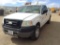 2006 Ford F-150 Pickup Truck 4WD V8, 4.6L , Fuel Type: G , Transmission: A4 , Color: White , ODO Rea