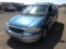 2003 Ford Windstar Mini-Van Van FWD V6, 3.8L , Fuel Type: G , Transmission: A4 , Color: Blue , ODO R