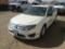 2011 Ford Fusion Sedan Car FWD I4, 2.5L , Fuel Type: G , Transmission: 0 , Color: White , ODO Reads: