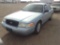 2009 Ford Crown Victoria Sedan Car RWD V8, 4.6L , Fuel Type: G , Transmission: A4 , Color: Blue , OD