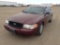 2009 Ford Crown Victoria Sedan Car RWD V8, 4.6L , Fuel Type: G , Transmission: A4 , ODO Reads: 86255